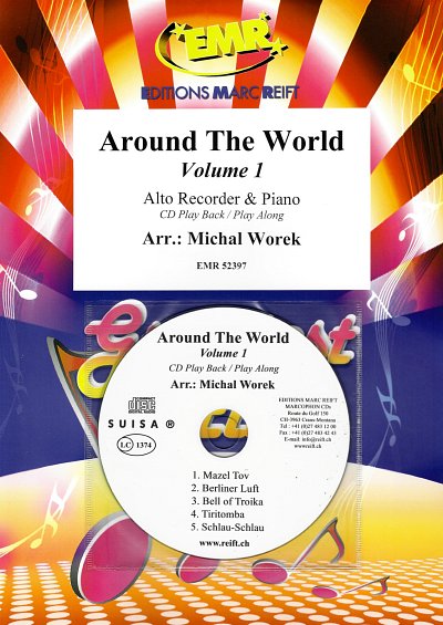 M. Worek: Around The World Volume 1, AblfKlav (+CD)