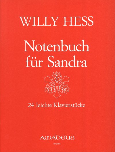 W. Hess: Notenbuch Fuer Sandra Op 109