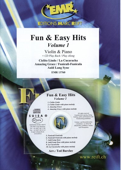 T. Barclay: Fun & Easy Hits Volume 1, VlKlav (+CD)