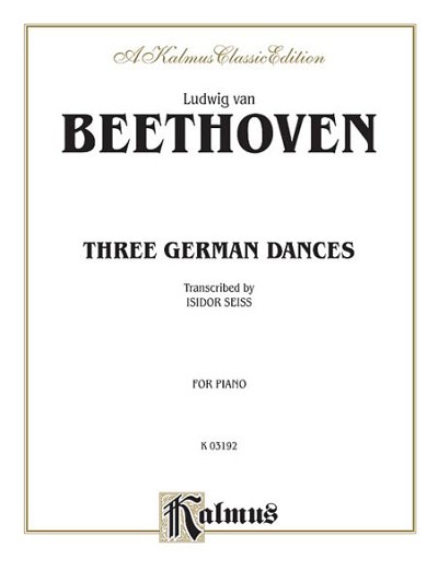 L. v. Beethoven: Three German Dances, Klav