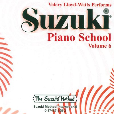Suzuki Piano School CD, Volume 6, Klav (CD)