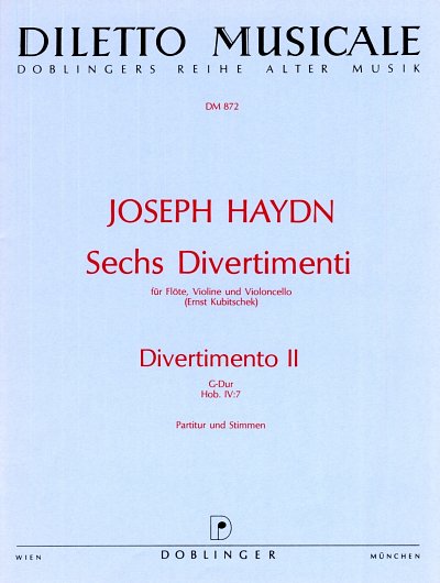 J. Haydn: Divertimento 2 G-Dur Hob 4/7