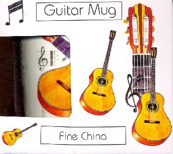 Fine China Mug - Guitar Design