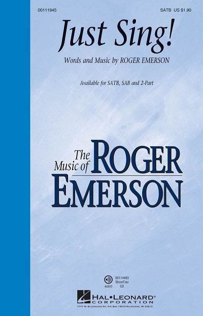 R. Emerson: Just Sing!, GchKlav (Chpa)