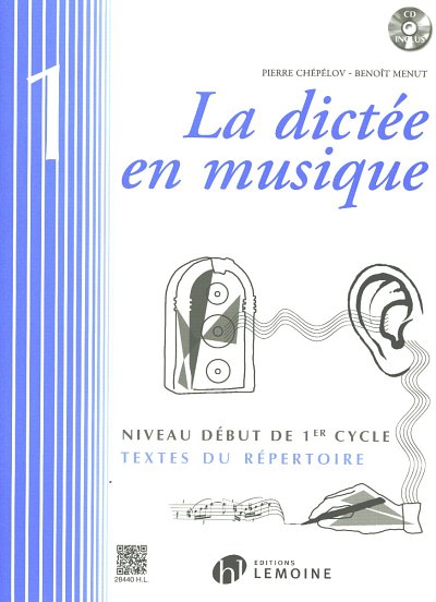 P. Chépélov: La dictée en musique Vol.1 , Ges/Mel (+CD)