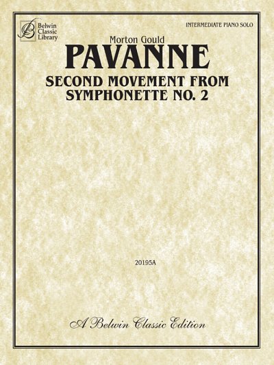 Gould Morton: Pavane - Second Movement From Symphonette Nr 2