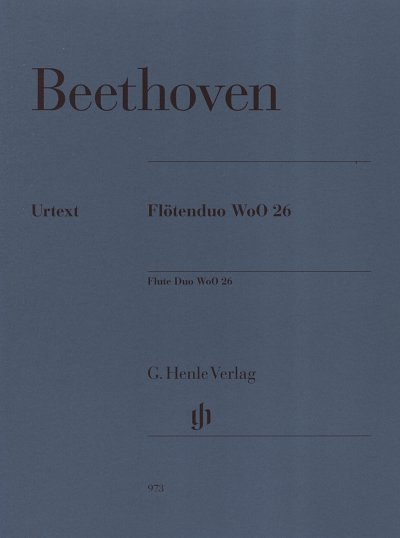 L. v. Beethoven: Flötenduo WoO 26 , 2Fl (Stsatz)