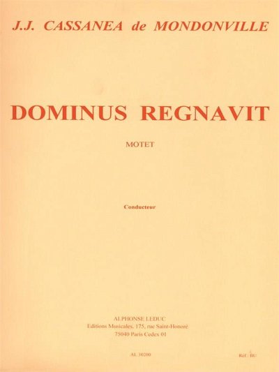 Dominus Regnavit (Part.)
