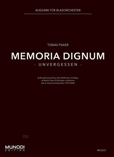 T. Psaier: Memoria Dignum
