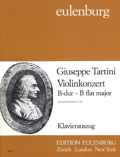 G. Tartini: Konzert für Violine B-Dur D 123, VlKlav (KASt)