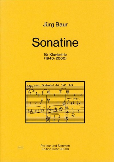 J. Baur: Sonatine (Pa+St)