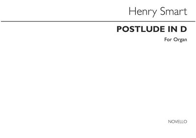 H. Smart: Postlude In D For Organ, Org