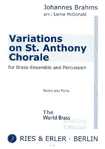 J. Brahms: Variations on St. Anthony Ch, 10BlechPerc (Pa+St)