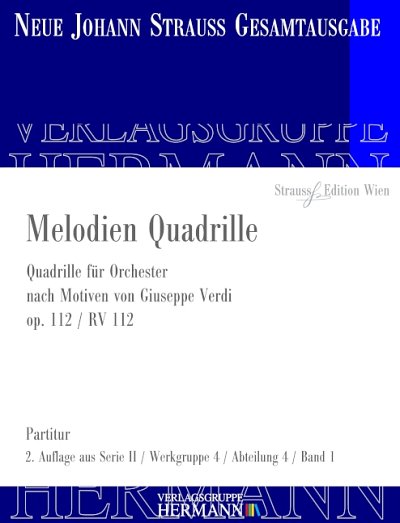 DL: J. Strauß (Sohn): Melodien Quadrille, Orch (Pa)