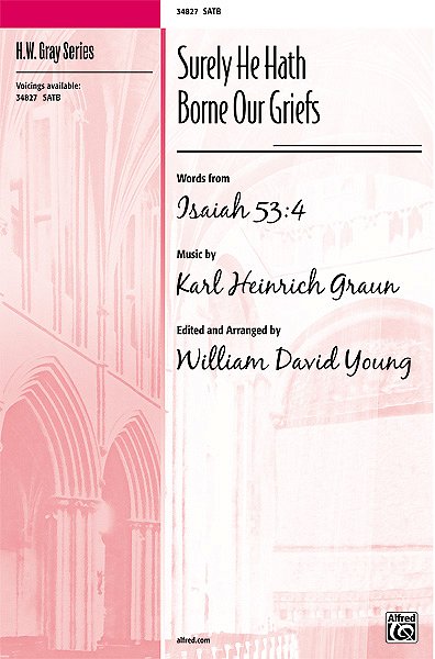 W.D. Young: Surely He Hath Borne Our Griefs, Gch;Klav (Chpa)