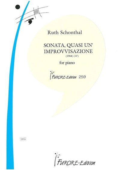R. Schonthal: Sonata quasi un Improvisazione, Klav
