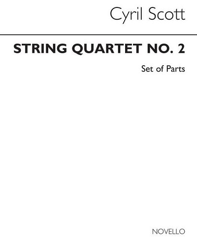 C. Scott: String Quartet No. 2, 2VlVaVc (Stsatz)