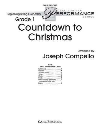 A. Rosen: Countdown To Christmas, Stro (Part.)