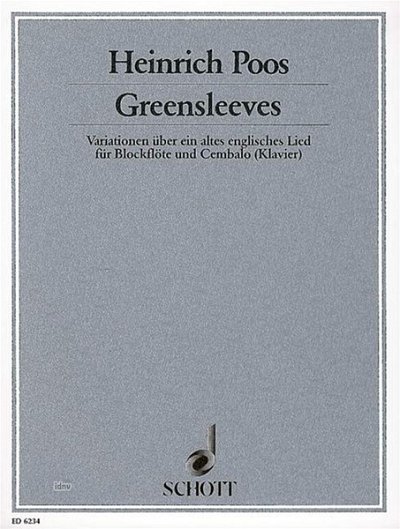 H. Poos: Greensleeves , AbflCemb