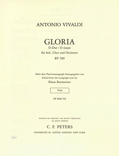 A. Vivaldi: Gloria D-Dur Rv 589