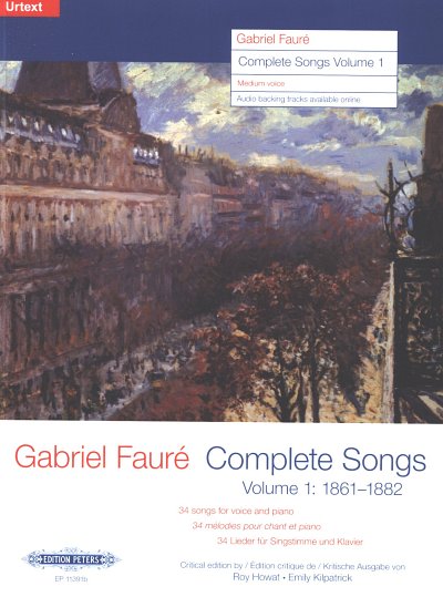 G. Fauré: Complete Songs 1 (1861-1882), GesMKlav (Part.)