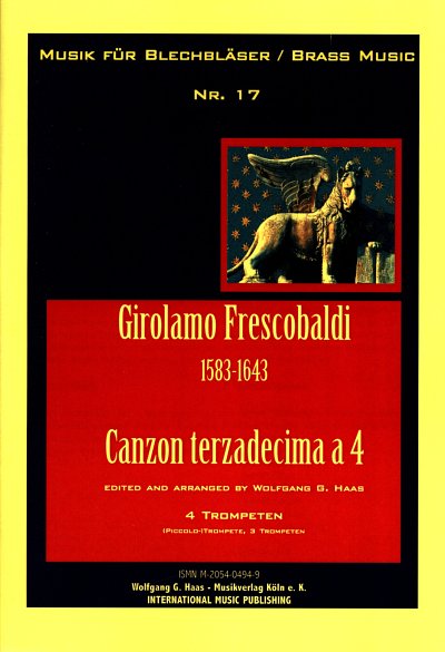 G. Frescobaldi: Canzon Terzadecima A 4 Brass Music 17