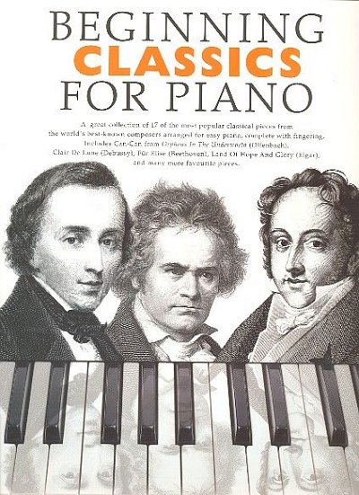 Beginning Classics For Piano Pf Book