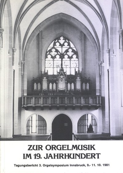 W. Salmen: Zur Orgelmusik im 19. Jahrhundert, Org (Bu)