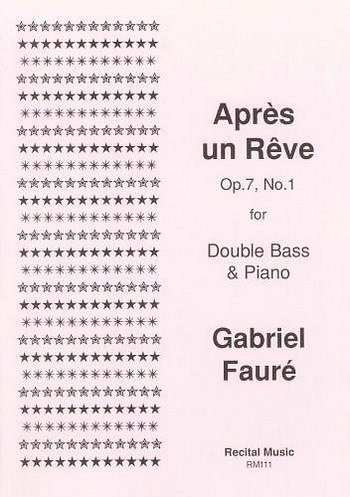 G. Fauré: Apres Un Reve, KbKlav (Bu)