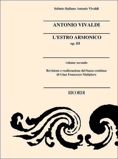 A. Vivaldi: L'Estro armonico Vol.2 (Violin Concertos (Part.)