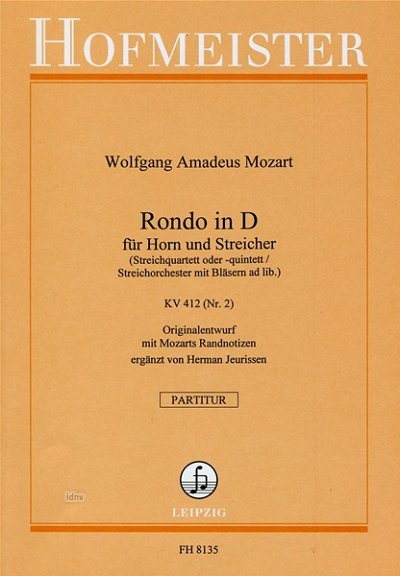 W.A. Mozart: Rondo D-Dur für Horn, Oboe,