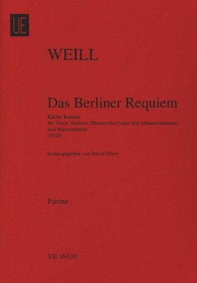 K. Weill: Das Berliner Requiem  (Stp)