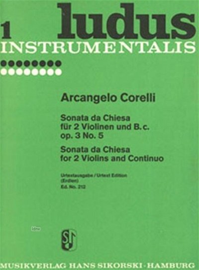 A. Corelli: Sonata Da Chiesa Op 3/5 Ludus 1