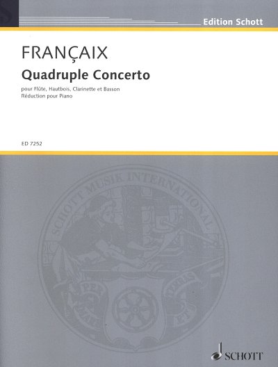 J. Françaix: Quadruple Concerto  (KA)
