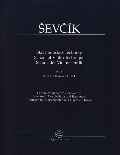 O. Sevcik: Schule der Violintechnik op. 1/4, Viol