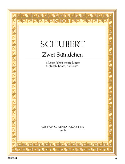 DL: F. Schubert: Zwei Ständchen, GesHKlav