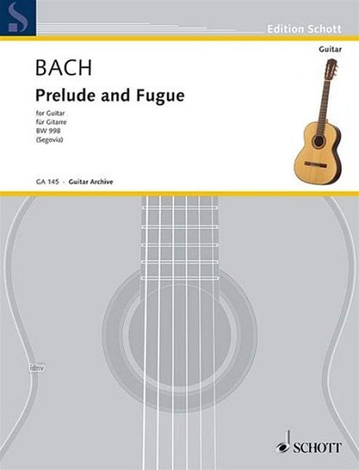 J.S. Bach: Prelude and Fugue D-Dur BWV 998 , Git