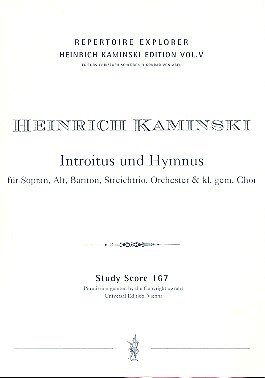 H. Kaminski: Introitus und Hymnus für