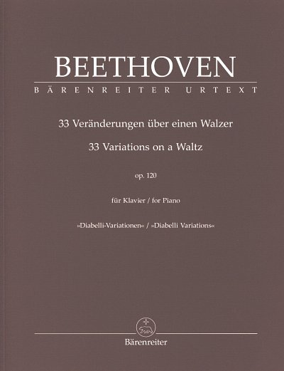 L. v. Beethoven: 33 Veränderungen über einen Walzer op, Klav