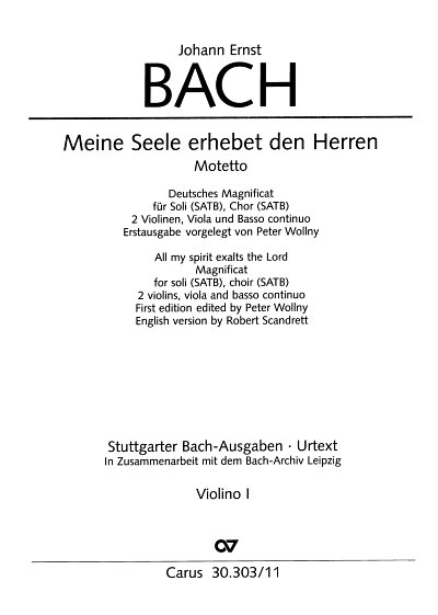 J.E. Bach: Deutsches Magnificat c-Moll