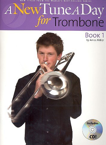 Miller Amos: A New Tune A Day Trombone Cd Edition Tbn Book / Cd