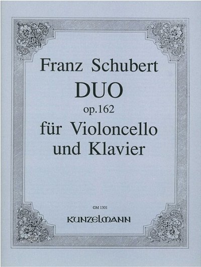 F. Schubert: Duo für Violoncello und Klav, VcKlav (KlavpaSt)