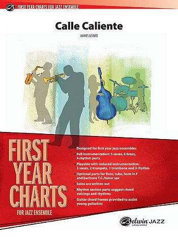 Lewis Mike: Calle Caliente First Year Charts For Jazz Ensemb
