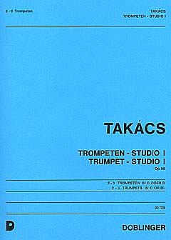 J. Takacs: Trompeten Studio 1 Op 98