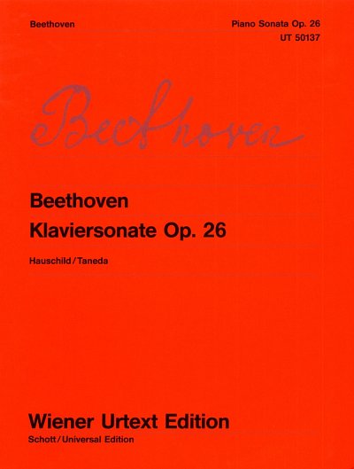 AQ: L. v. Beethoven: Sonate As-Dur op. 26, Klav (B-Ware)