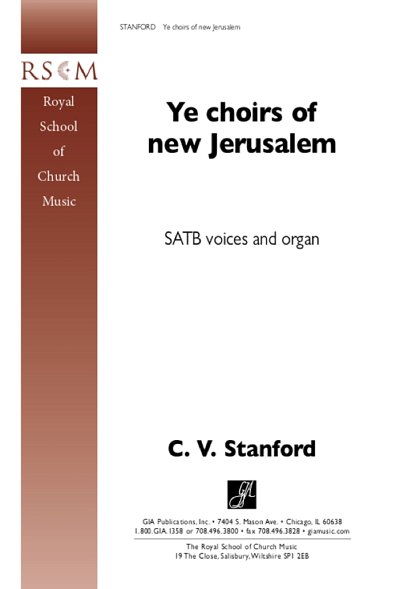 R. Proulx: Ye Choirs of New Jerusalem A, Ch (Stsatz)