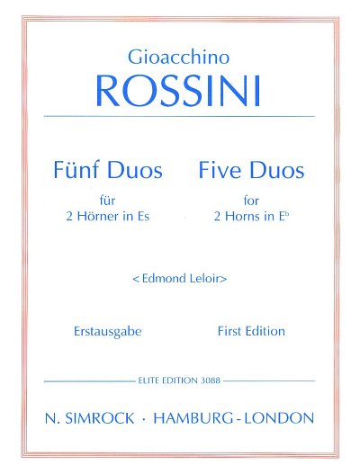 G. Rossini: Fünf Duos 