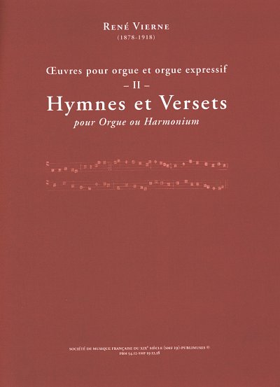 R. Vierne: Hymnes et Versets, Org