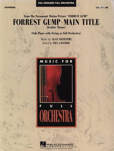 A. Silvestri: Forrest Gump - Main Theme (F., Orchester
