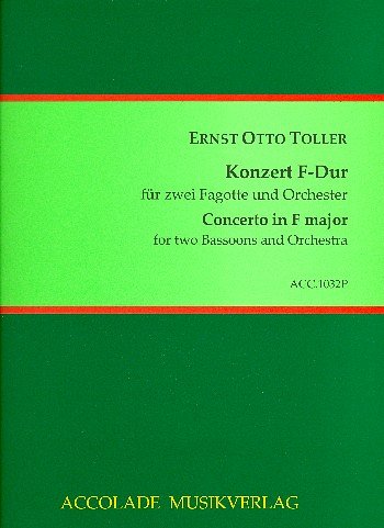 E. Toller: Konzert F-Dur, 2FgOrch (Part.)